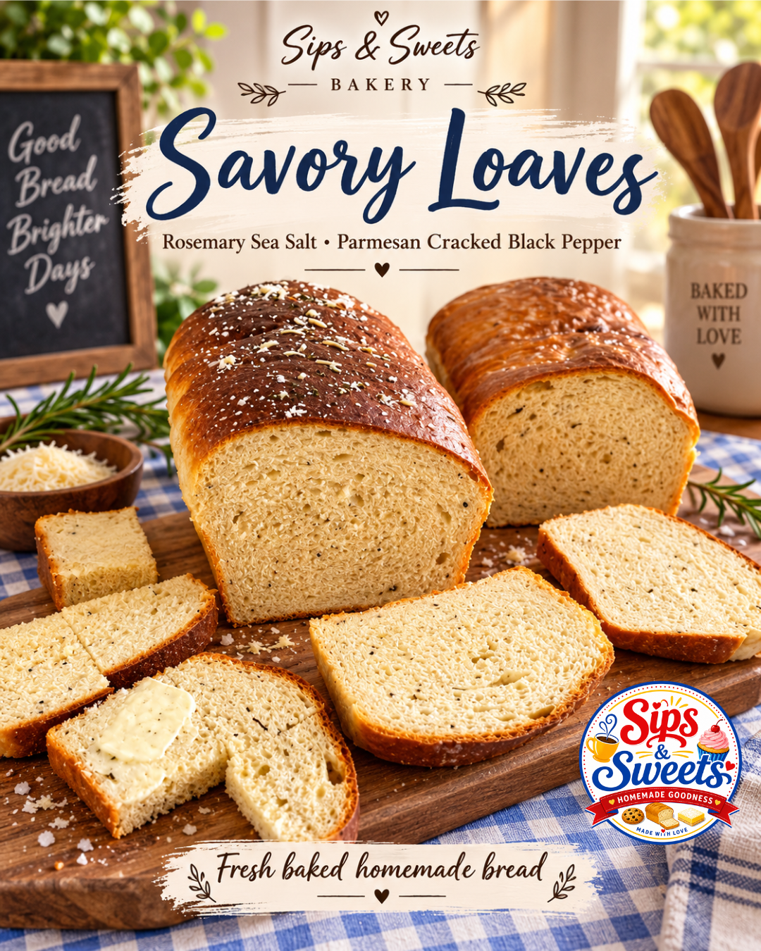 Fresh Baked Savory Breads